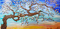 Барельеф "Цветущее дерево"